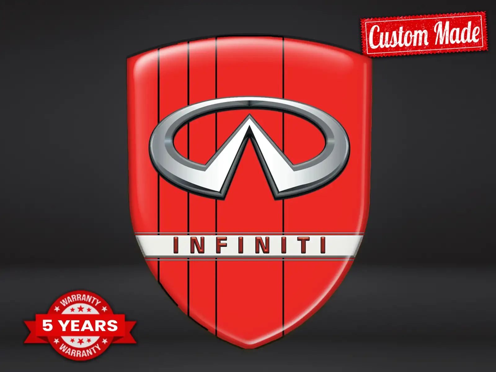 Infiniti Sticker Porte Auto Max Résistant Actuel Pro